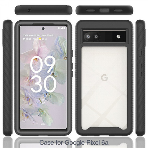 Three Layer Tough Shockproof Hybrid Bumper 7, 7 Pro, 6, 6 Pro Google Pixel Phone Case