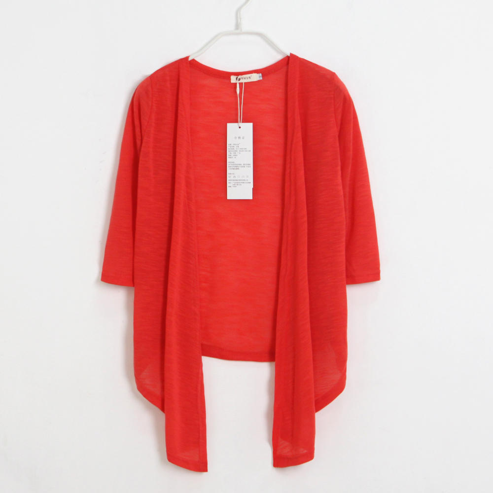 2017 spring and summer new thin women knitted sweater holiday sunset clothing bohemian big yards wild cardigan beach clothes