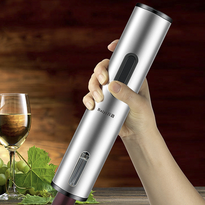 标题优化:红酒电动开瓶器家用干电池全自动不锈钢红酒起子创意葡萄酒启瓶器