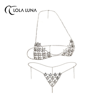 欧美性感水钻文胸套装均码可自由调节胸围腰围三角杯内衣套装女-淘宝网 欧美性感水钻文胸套装均码可自由调节胸围腰围三角杯内衣套装女-淘宝网