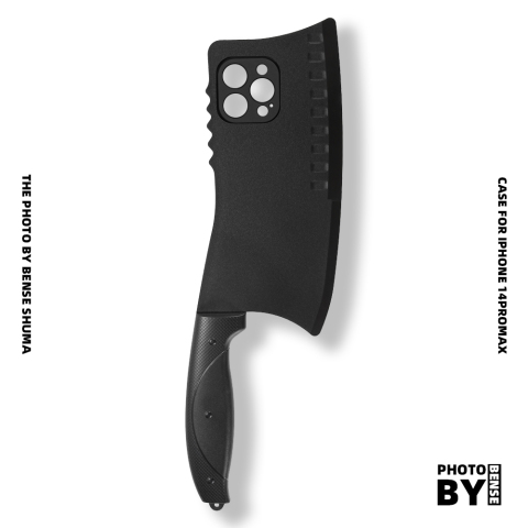 Funny Butchers Knife 3D Silicone TPU 15, 14, 13, 12 iPhone Case