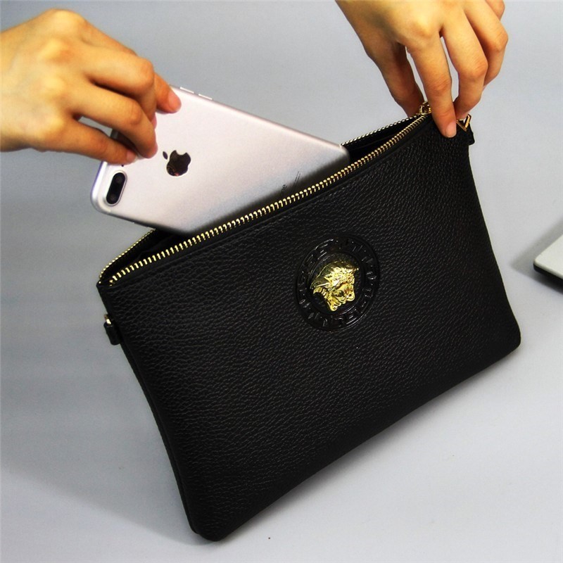 sacs à main hommes 2019 loisirs medusa entreprise de mode de grande capacité en cuir doux à la main clip forfait social enveloppe sac de marée sacs à main hommes 2019 loisirs medusa entreprise de mode de grande capacité en cuir doux à la main clip forfait social enveloppe sac de marée