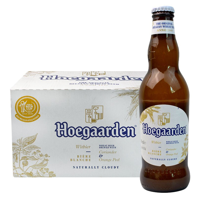hoegaarden/福佳比利时风味果味精酿啤酒小麦白啤福佳