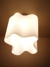 Italian ceiling lamp/cloud ceiling lamp/plum blossom ceiling lamp/glass lamp, single head lighting fixture