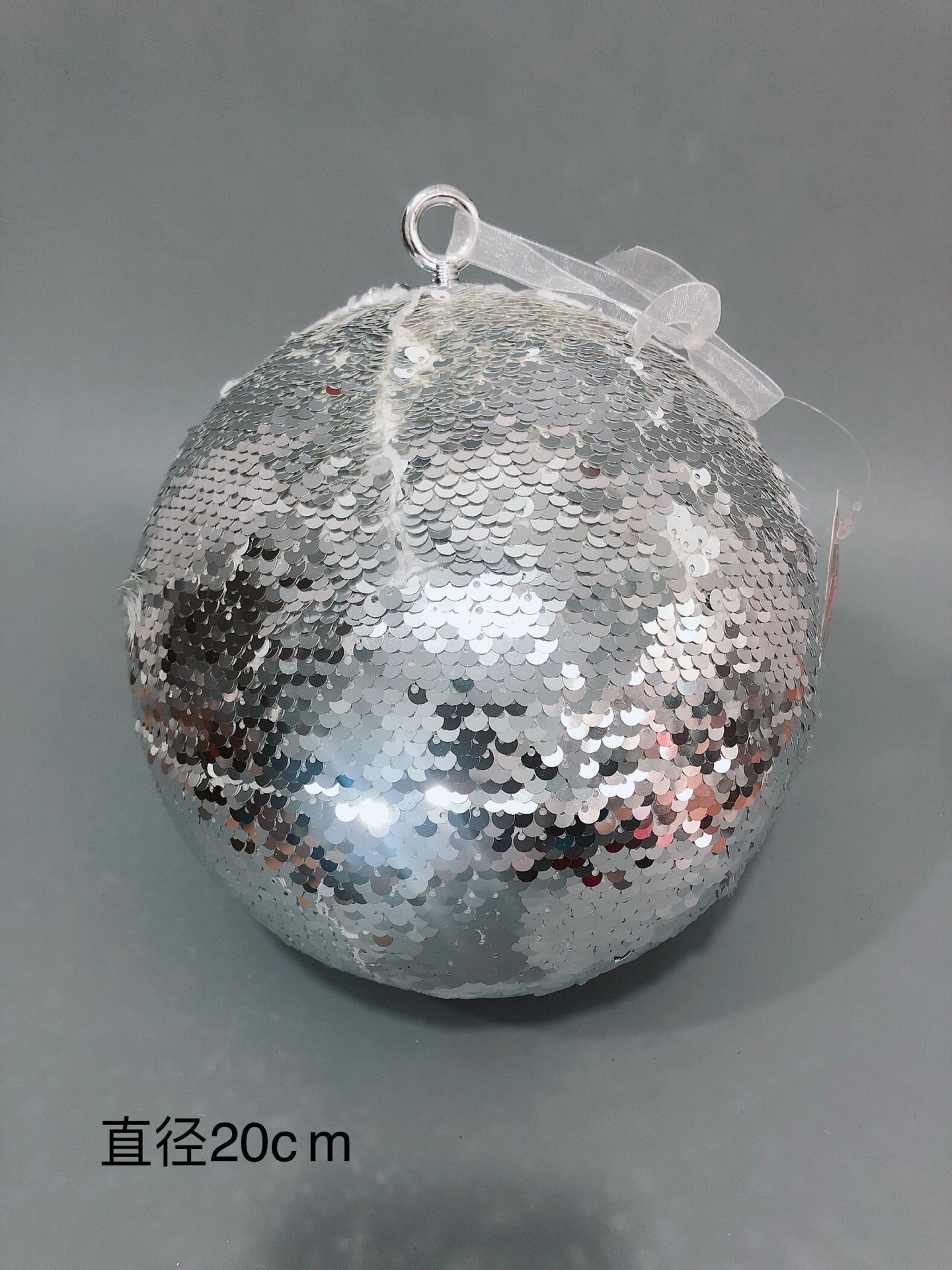 Foreign Trade Export Cistmas Decorations 20 Cm25cm Jumbo Size Cistmas Ball Window Dress up Wedding Decoration