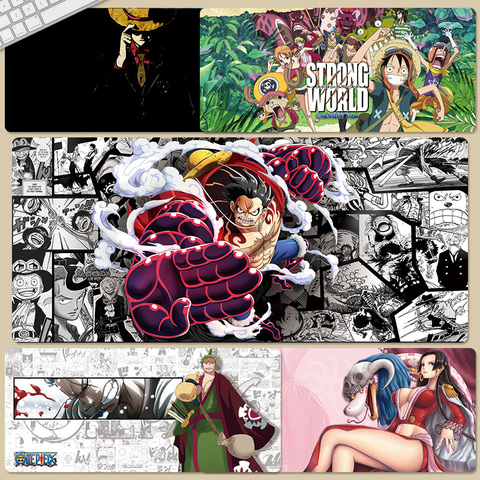 One Piece Anime Large Gaming Mousepad, Desk Mat, (6mm, 900x400mm) Phone Case
