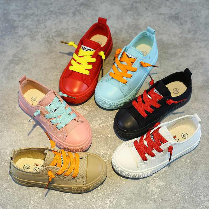 2019 le printemps et l'automne la nouvelle version coréenne d'enfants de chaussures de toile des garçons et des filles, des bonbons de couleur chaussures fond mou bébé chaussures de loisirs conseil chaussures 2019 le printemps et l'automne la nouvelle version coréenne d'enfants de chaussures de toile des garçons et des filles, des bonbons de couleur chaussures fond mou bébé chaussures de loisirs conseil chaussures