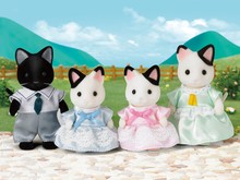 森林家族 玩具 sylvanian families 碳猫家庭套装（海外正版）