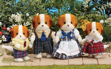 日本EPOCH 森林家族 玩具 SYLVANIAN FAMILIES 雪纺狗家庭套装