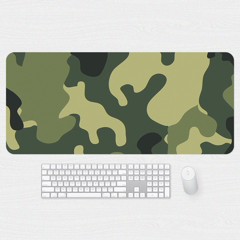 Camouflage Large Mousepad Desk Mat Phone Case