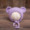 紫色马海毛小熊帽子