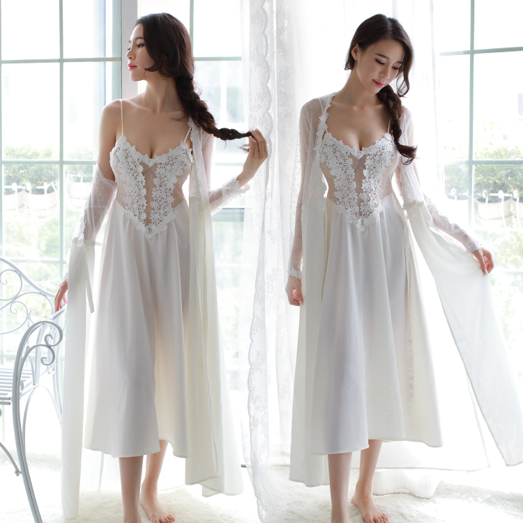 sexy vêtements de nuit pour femmes l'été chaud de glace soie adulte érotique en dentelle dos nu lingerie tulle transparent flirt perspective de l'humeur sexy vêtements de nuit pour femmes l'été chaud de glace soie adulte érotique en dentelle dos nu lingerie tulle transparent flirt perspective de l'humeur