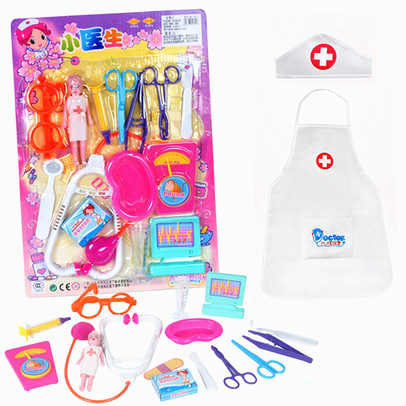 兒童小護士服裝女孩子過家家醫生打針護士女童玩具寶寶仿真醫藥