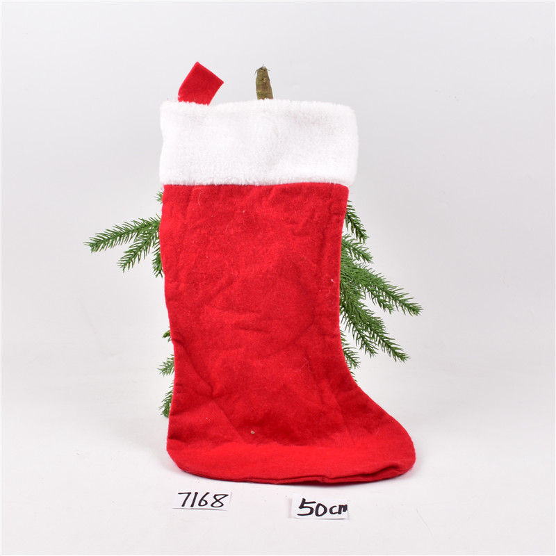 christmas gift bag christmas socks christmas tree pendant door hanging shopping mall family scene layout dress up props gift bag