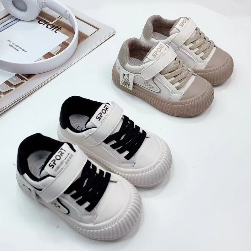 baby low top board shoes early autumn single-layer shoes soft bottom non-slip biscuit shoes boys and girls baby small sneakers 0-1-3 years old