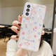 Girls Phone Cases Covers Flower Pattern Silicone TPU Galaxy S23, Galaxy S23 Plus, Galaxy S23 Ultra, Galaxy S22, Galaxy S22 Plus, Galaxy S22 Ultra, Galaxy S21, Galaxy S21 Plus, Galaxy S21 Ultra, Galaxy Note 20, Galaxy Note 20 Ultra,
