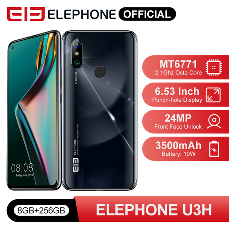Elephone U3H首发评测，钻孔屏，8+256内存