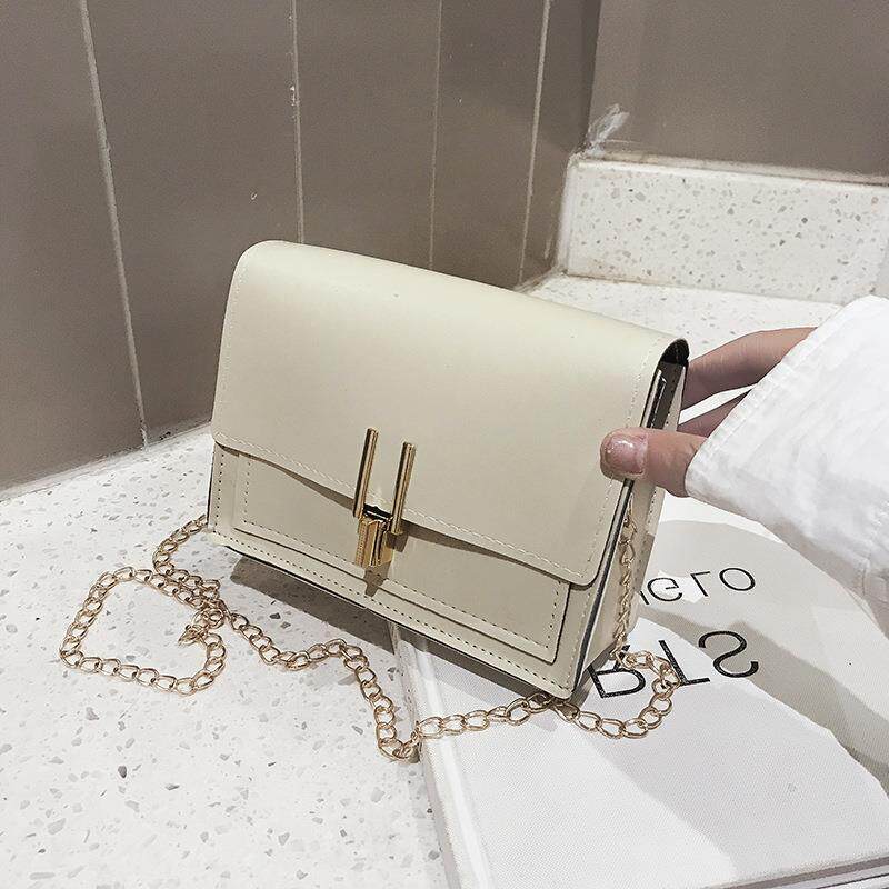 กระเป๋า 2020夏天上新小包包包包时尚2020夏季新款潮Y锁韩版百搭单肩斜挎  