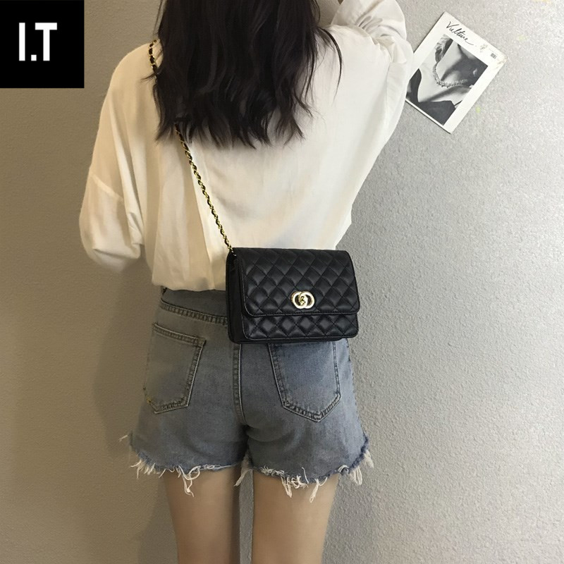 petite ck cuir petit sac femmes 2019, le nouveau diamant treillis sac de chaîne de joker de messager de sac d'épaule de mode femme sac atmosphère petite ck cuir petit sac femmes 2019, le nouveau diamant treillis sac de chaîne de joker de messager de sac d'épaule de mode femme sac atmosphère