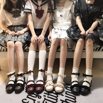 【现货】正品绵羊泡芙原创Lolita鞋日系花边圆头学生洛丽塔单皮鞋-淘宝网 【现货】正品绵羊泡芙原创Lolita鞋日系花边圆头学生洛丽塔单皮鞋-淘宝网