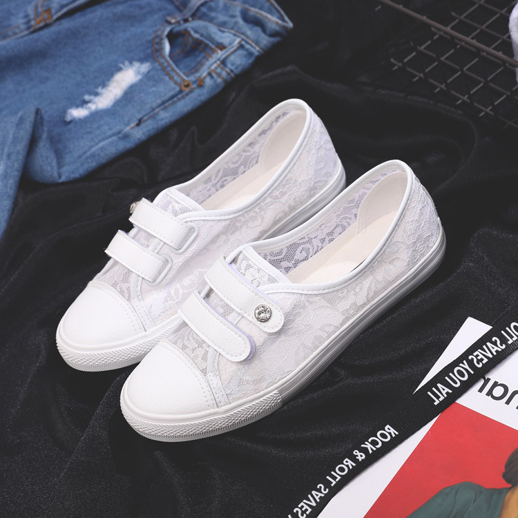 mouche yao petit blanc de chaussures de femmes d'été de 2018 nouveau squelette joker paresseux chaussures une pédale chaussures de toile blanc mesh chaussures mouche yao petit blanc de chaussures de femmes d'été de 2018 nouveau squelette joker paresseux chaussures une pédale chaussures de toile blanc mesh chaussures