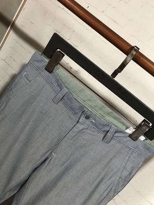 夏装薄款 正品雅戈尔男士商务休闲灰色休闲裤YCSX32179H