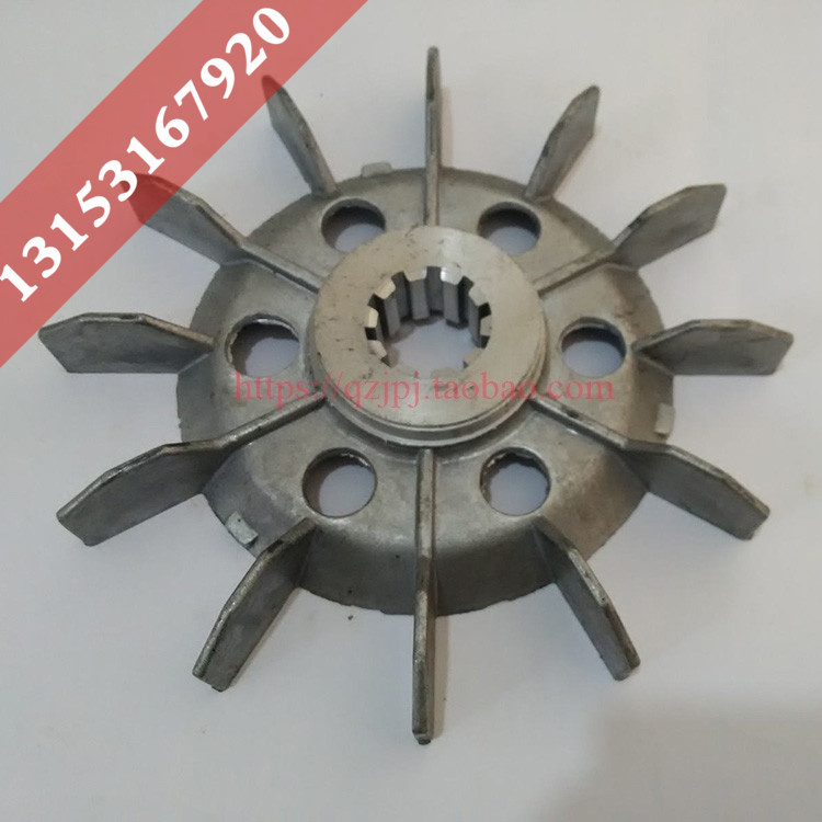 construction elevator aluminum fan leaf elevator motor yzz / yzej132 11kw motor fan