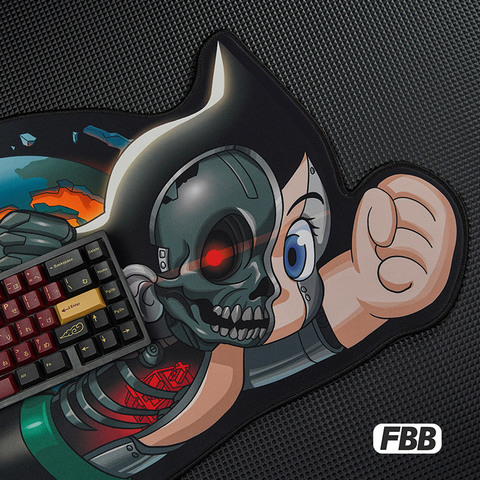 Astro Boy Large Gaming Mousepad, Desk Mat (4mm, 90x40cm) Phone Case