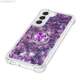 Girls Phone Cases Covers Liquid Quicksand Glitter Bling With Ring Bracket Kickstand Galaxy S23, Galaxy S23 Plus, Galaxy S23 Ultra,