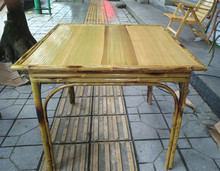 手工竹木家具 餐桌椅 饭店桌茶桌 书桌 咖啡桌 定制 活动特价