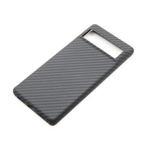 Black — Genuine Carbon Fiber High End Premium 7, 7 Pro Google Pixel Phone Case