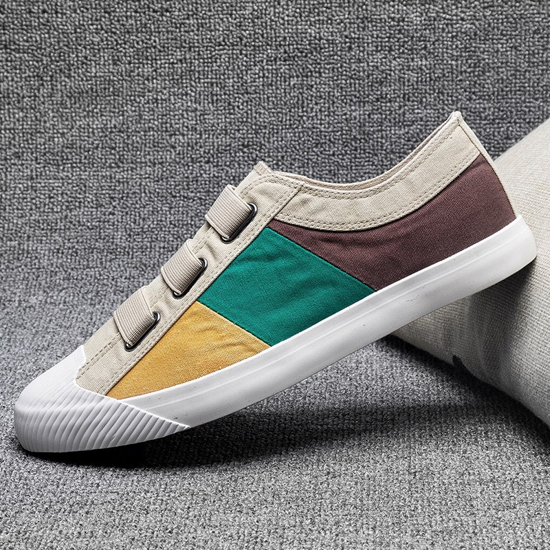 2019 été chaussures de toile des hommes d'une pédale paresseux chaussures hommes casual chaussures sauvages marée chaussures bas pour aider respirant chaussures de 2019 été chaussures de toile des hommes d'une pédale paresseux chaussures hommes casual chaussures sauvages marée chaussures bas pour aider respirant chaussures de