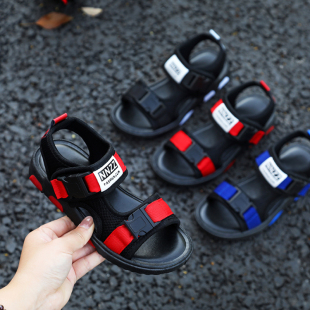 男童凉鞋新款韩版儿童沙滩鞋夏季中大童防滑软底男孩休闲童鞋