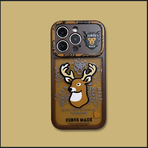 Human Made Deer New 14, 13, 12 iPhone Case