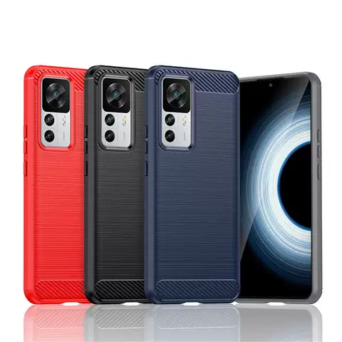Phone Cases Covers Carbon Fiber Soft Xiaomi 12T, Xiaomi 12T Pro
