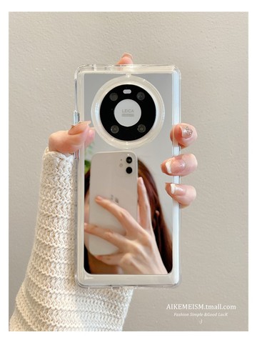 Mirror Silicone TPU P60, P60 Pro, P60 Art, P50, P50 Pro Phone Case