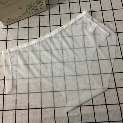透明蕾丝内裤女性格超薄火辣透视漏毛诱惑少女镂空公主三角全透明-淘宝网