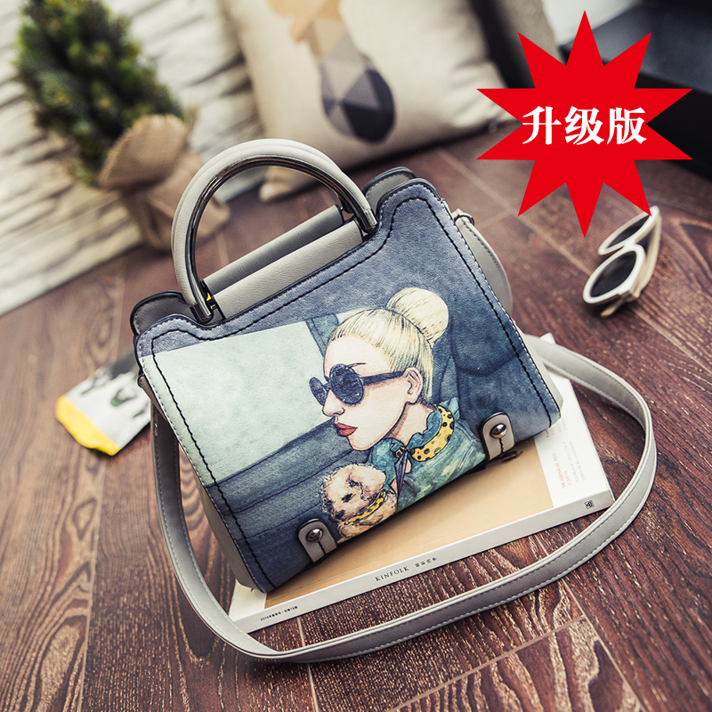 ladies bag 2016 new handbag business handbag messenger bag ol commuter women bag 2016 autumn and winter new fashion simple shell bag ladies handbag female shoulder messenger bag bear