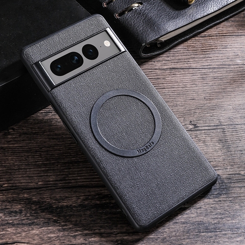 Black — Minimal Business Creative MagSafe Magnetic Canvas 8, 8 Pro, 7, 7 Pro, 6, 6 Pro Google Pixel Phone Case