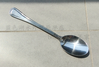 CYGJ-CJ-019 超值外贸出口美国订单原单高品质不锈钢餐勺饭