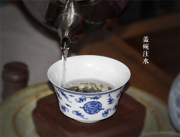 注水方式对普洱茶汤品质的影响