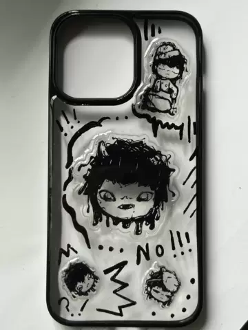 Starrism NO Phone Cases Covers  Hand Painted Illustration Acrylic Phone Cases Covers Handmade  iPhone 15, iPhone 14, iPhone 13, iPhone 12, iPhone 11
