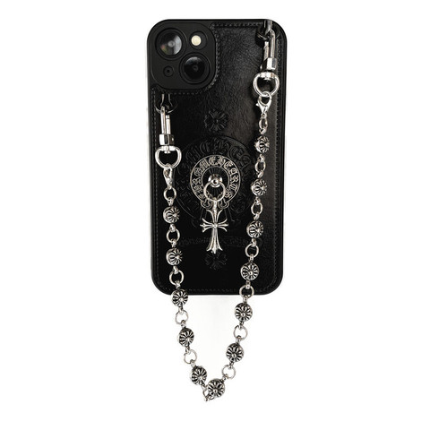 Chrome Hearts Phone Cases Covers Chain Lanyard Strap Trendy