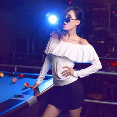 纯白色复古港味荷叶边大领口上衣港风长袖t恤秋衣女外穿2017新款-淘宝网