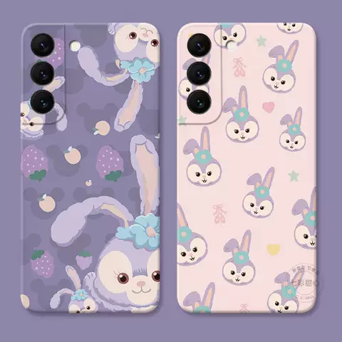 Stella Lou New Girls Phone Cases Covers Cute Rabbit Illustration Galaxy S23, Galaxy S23 Plus, Galaxy S23 Ultra, Galaxy S22, Galaxy S22 Plus, Galaxy S22 Ultra, Galaxy S21, Galaxy S21 Plus, Galaxy S21 Ultra,