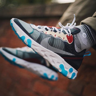 耐克 Nike React Element 87 高桥盾复古老爹鞋 AQ1090-002-003原单