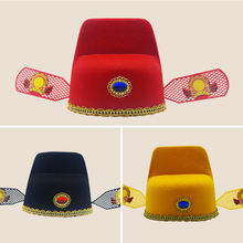 Взрослые дети черная шляпа жених официальная шляпа театр шляпа головная шляпа реквизит древняя шляпа