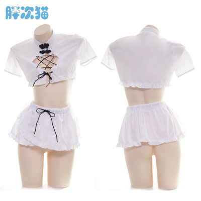 【撩汉出品】原创中华风旗袍 分体短款开胸睡衣短款睡裙-淘宝网 【撩汉出品】原创中华风旗袍 分体短款开胸睡衣短款睡裙-淘宝网