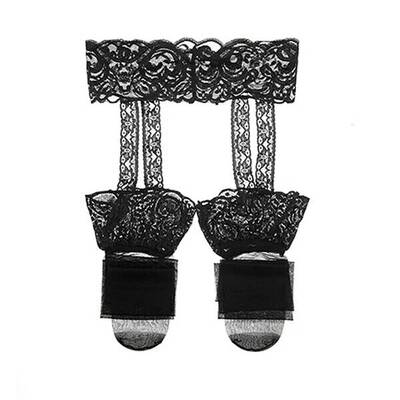 女士新款高筒夏季超薄诱惑性感吊袜带丝袜长筒袜防滑大腿袜-淘宝网