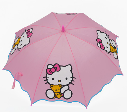 兒童雨傘男女童小學生自動傘卡通創意小孩子長柄寶寶晴雨傘遮陽